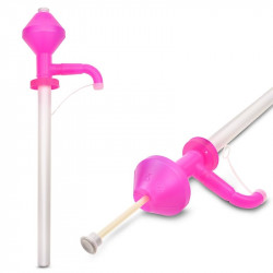 Αντλία Μετάγγισης Υγρών Χειροκίνητη Ροζ