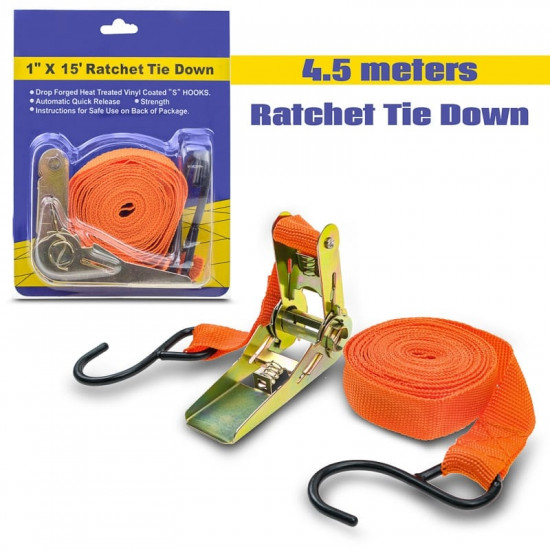 Ιμάντας Ασφαλείας με Καστάνια Πορτοκαλί