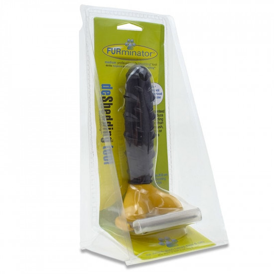 Βούρτσα Περισυλλογής Τριχώματος Κίτρινη 6.8cm