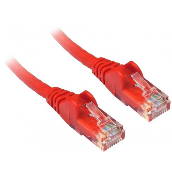 Καλώδιο Ethernet CAT 5E Κόκκινο (0.5m)