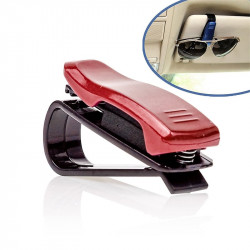 Κλιπ Γυαλιών για Σκίαστρο Αυτοκινήτου Κόκκινο