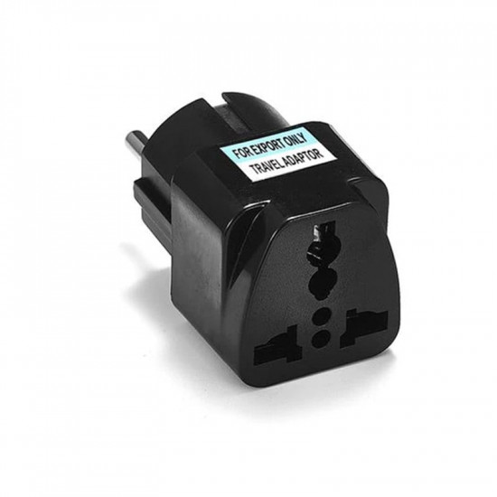 Αντάπτορας UK/US σε EU 220V High Quality Black