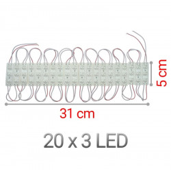 LED Strip 12volt RGB Bright 20x3 diodes