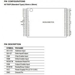 MACRONIX 29LV008CBTC-70G