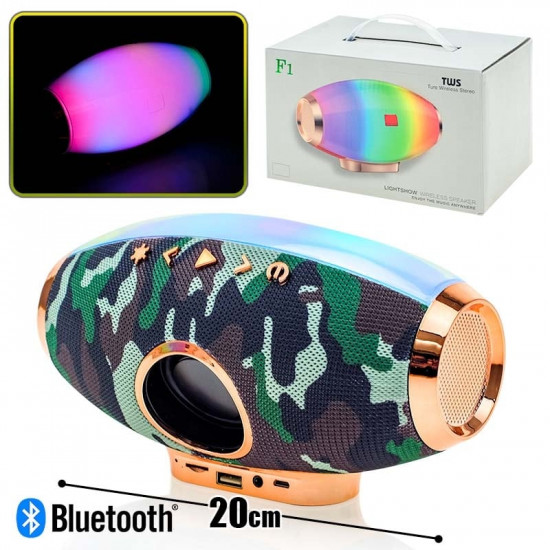 Precious Gold HiFi Bluetooth True Stereo LED Army