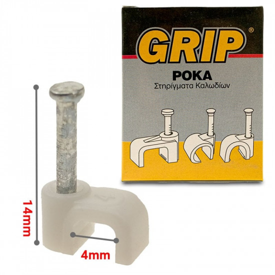 GRIP ΡΟΚΑ ΠΛΑΚΕ No 4 KOYTI 100τμχ