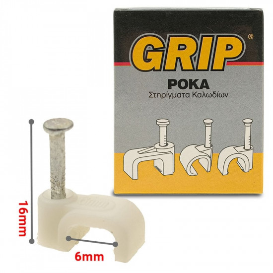 GRIP ΡΟΚΑ ΠΛΑΚΕ No 6 KOYTI 100τμχ