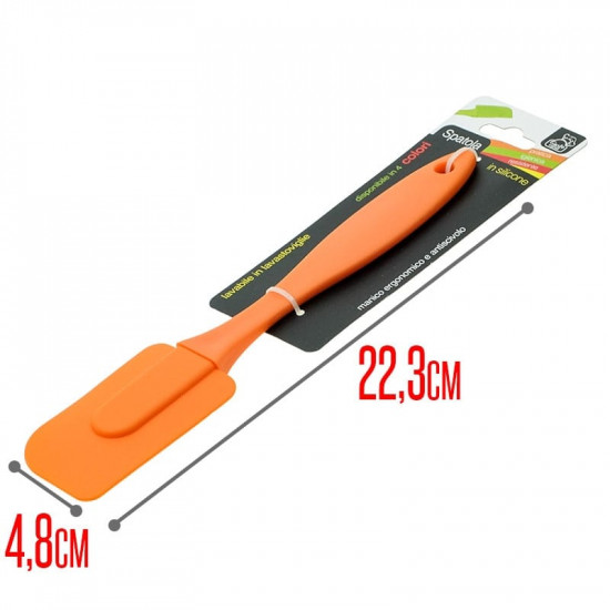 Σπάτουλα Σιλικόνης Πορτοκαλί (Μαρίζ) SMALL