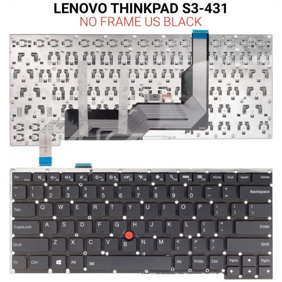 Πληκτρολόγιο LENOVO THINKPAD S3-431 US