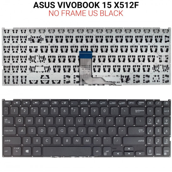 Πληκτρολόγιο ASUS VIVOBOOK 15 X512F US NO FRAME