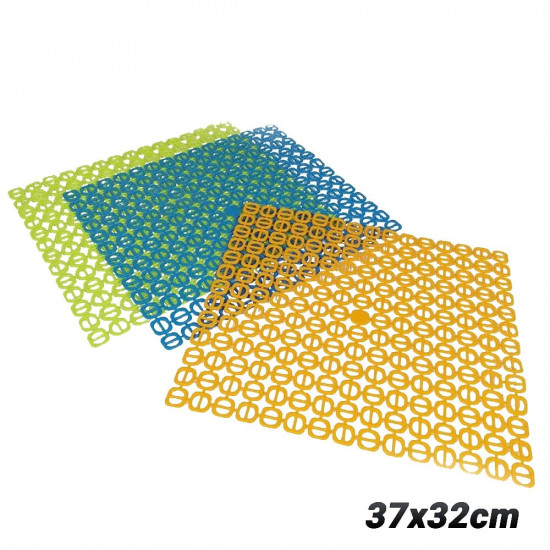 Πάτος Γούρνας Νεροχύτη 37x32cm Πορτοκαλί