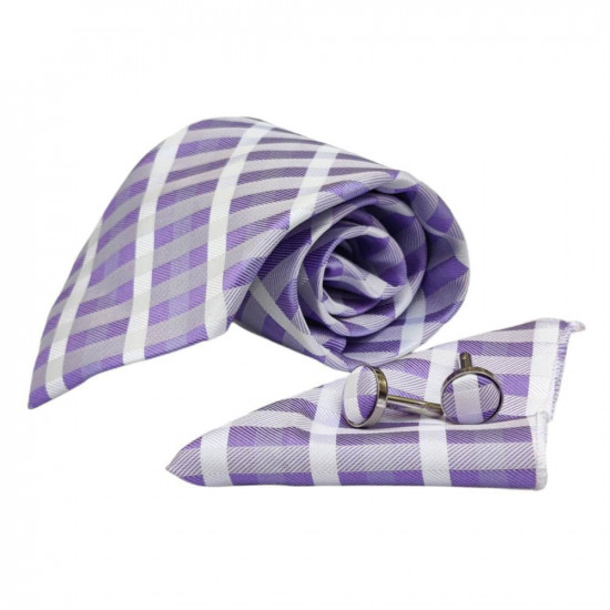 Σετ Γραβάτα με Ποσέτ Lilac Passion