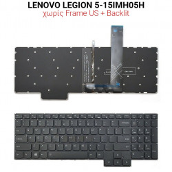 Πληκτρολόγιο LENOVO LEGION 5-15IMH05H NO FRAME US + BACKLIT