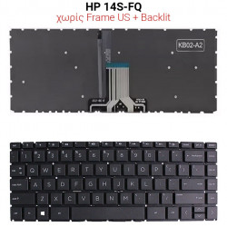 Πληκτρολόγιο HP 14S-FQ NO FRAME US + BACKLIT