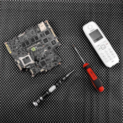 Αντιολισθητική Επιφάνεια Εργασίας (30cmx100cm) Black