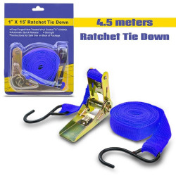 Ιμάντας Ασφαλείας με Καστάνια Μπλε