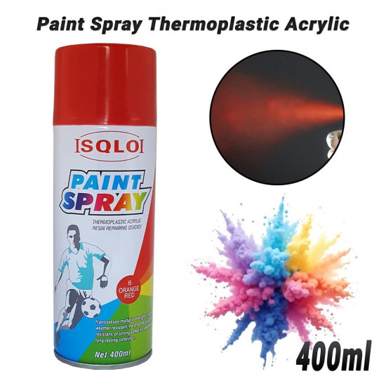 Paint Spray Thermoplastic Acrylic (6.Orange-Red)