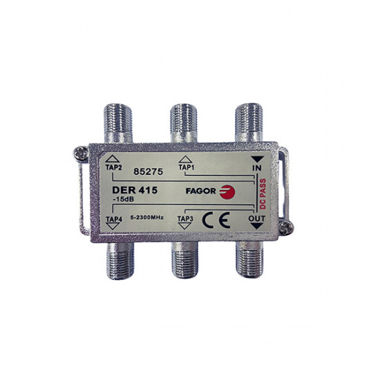 Fagor Tap-off 15dB 4 εξόδων DER 415