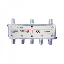 Fagor Tap-off 15dB 6 εξόδων DER 615
