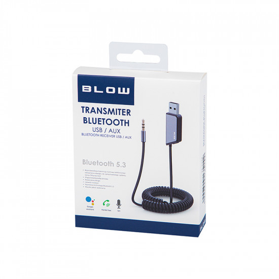 Πομπός FM Bluetooth USB - AUX 3.5mm BLOW