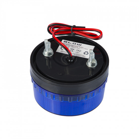 Strobe 12V Μπλε LED 73mm