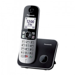 Ασύρματο Τηλέφωνο Panasonic KX-TG6851GRB Μαύρο