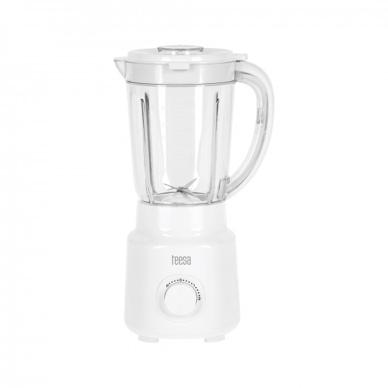 Μπλέντερ με πλαστική κανάτα 1.5lt 500W Teesa λευκό
