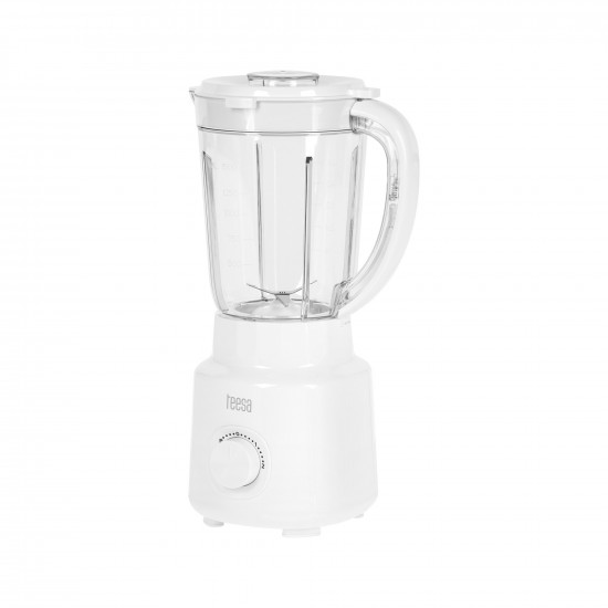 Μπλέντερ με πλαστική κανάτα 1.5lt 500W Teesa λευκό