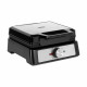 Βαφλιέρα 2 θέσεων 1600W inox με ρύθμιση ισχύς Teesa