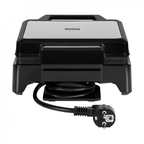 Βαφλιέρα 2 θέσεων 1600W inox με ρύθμιση ισχύς Teesa