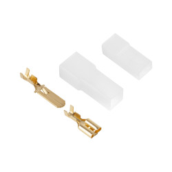 Περίβλημα connector 1kr βύσμα + υποδοχή
