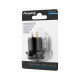 Φορτιστής αυτοκινήτου USB+USB C με QC, παροχή ισχύος και μετρητή τάσης 48W Peiying