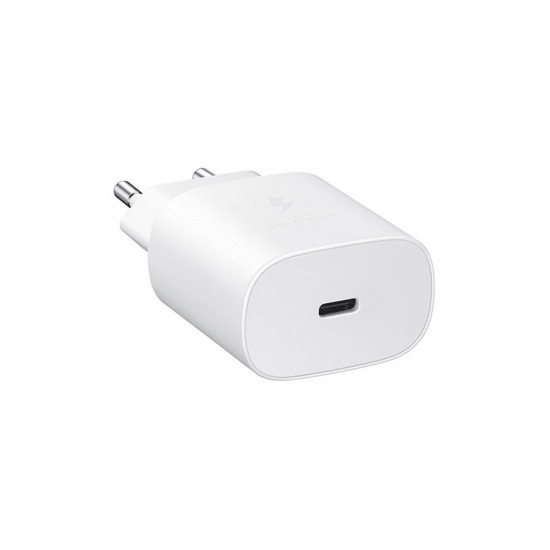Φορτιστής USB C 25W με λειτουργία Power Delivery λευκός