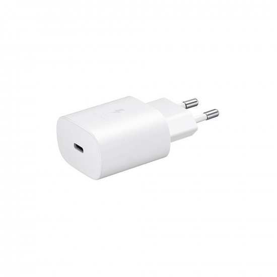 Φορτιστής USB C 25W με λειτουργία Power Delivery λευκός