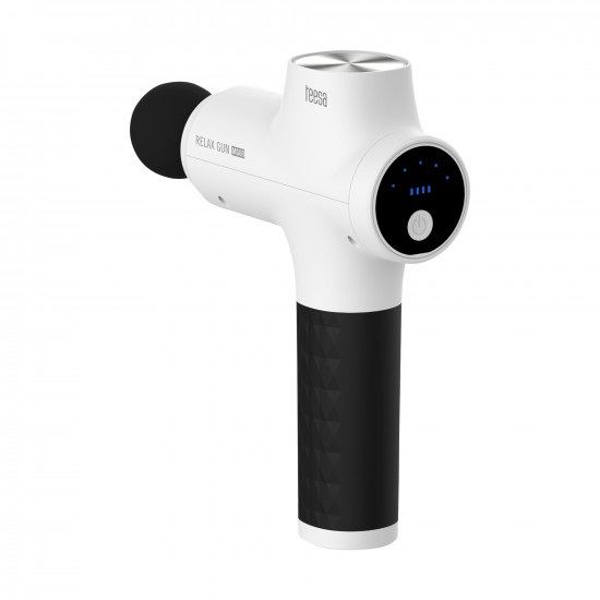 Πιστόλι μασάζ TEESA RELAX GUN MG60 με 8 κεφαλές λευκό
