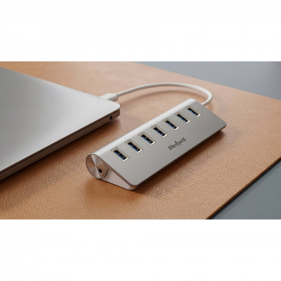 Hub 7 Θυρών USB 3.0 με σύνδεση USB-A Rebel