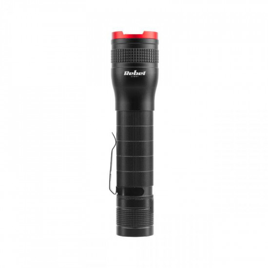 Επαναφορτιζόμενος φακός LED 10W REBEL
