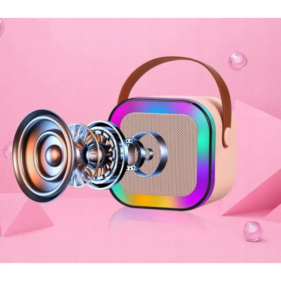 Ηχείο bluetooth Karaoke RGB με 2 μικρόφωνα
 BLOW
