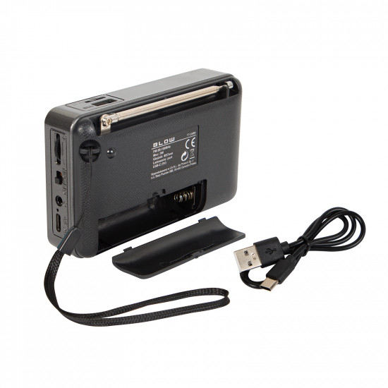 Φορητό αναλογικό ραδιόφωνο AM/FM BT BLOW RA18 mini
