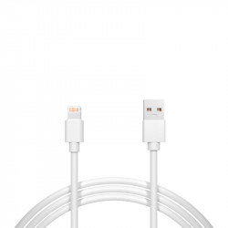 Καλώδιο USB - Lightning port (iPhone) 1m Λευκό