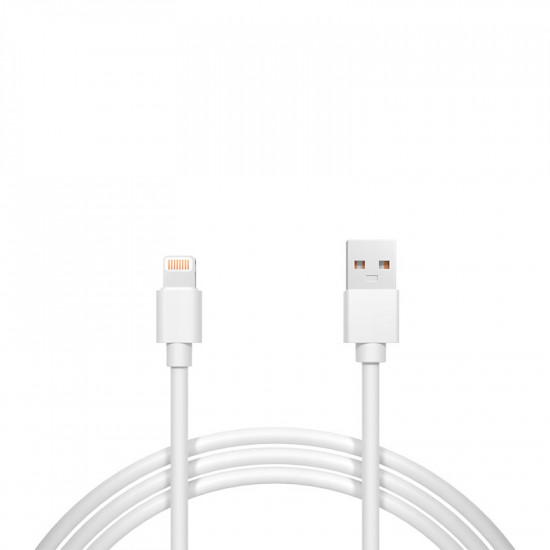 Καλώδιο USB - Lightning port (iPhone) 1m Λευκό