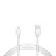Καλώδιο USB - Lightning port (iPhone) 1m Λευκό