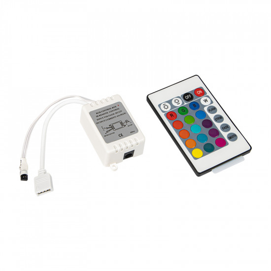 Ελεγκτής ταινίας LED RGB 24-KEY IR HQ