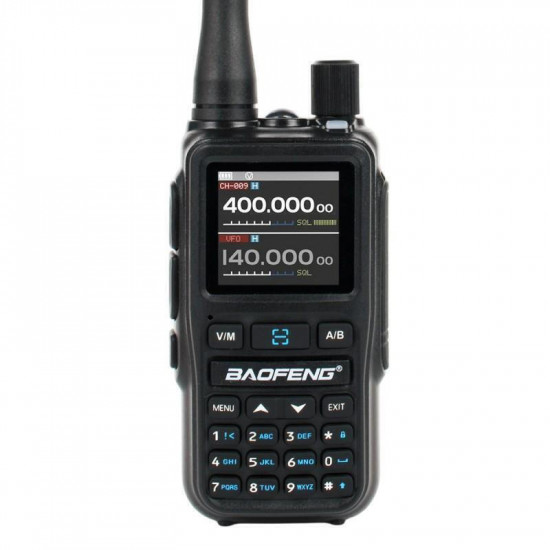 Πομποδέκτης Baofeng UHF/VHF 5W με Έγχρωμη Οθόνη UV-5R Mini