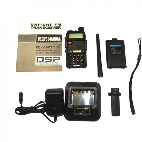 Πομποδέκτης Baofeng V/U 5W UV-5R