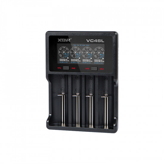 Φορτιστής μπαταριών 18650/32650 4 θέσεων XTAR VC4SL