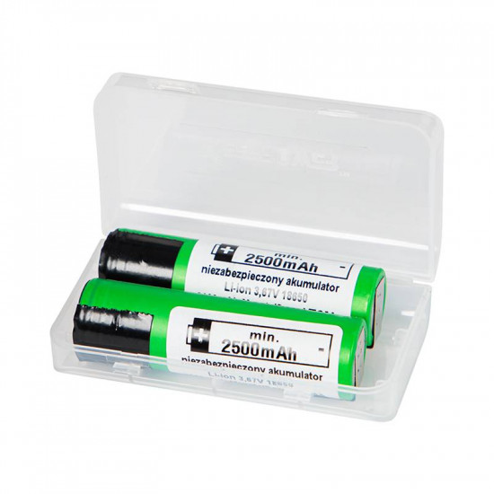 Μπαταρίες 18650 li-ion 2600 mAh (2 τμχ)