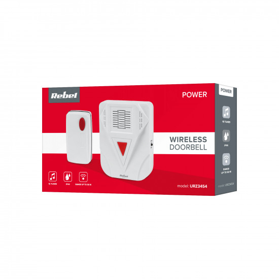Ασύρματο κουδούνι (15 μελωδίες) REBEL