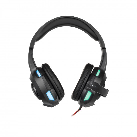 Ακουστικά RGB μικρόφωνο για υπολογιστή Rebel GH-20