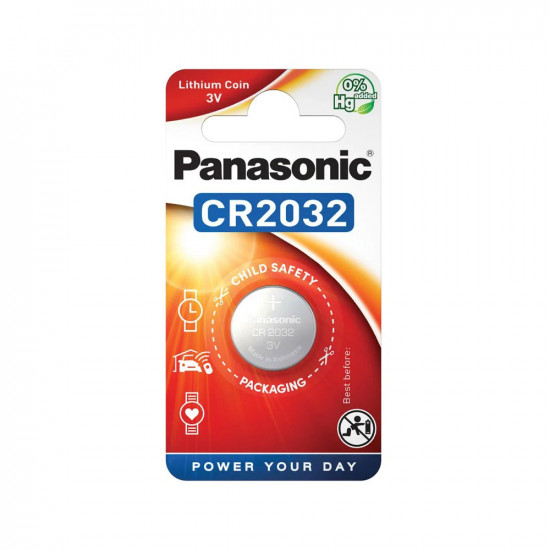Panasonic CR2032 μπαταρία λιθίου 3V (1 τμχ)